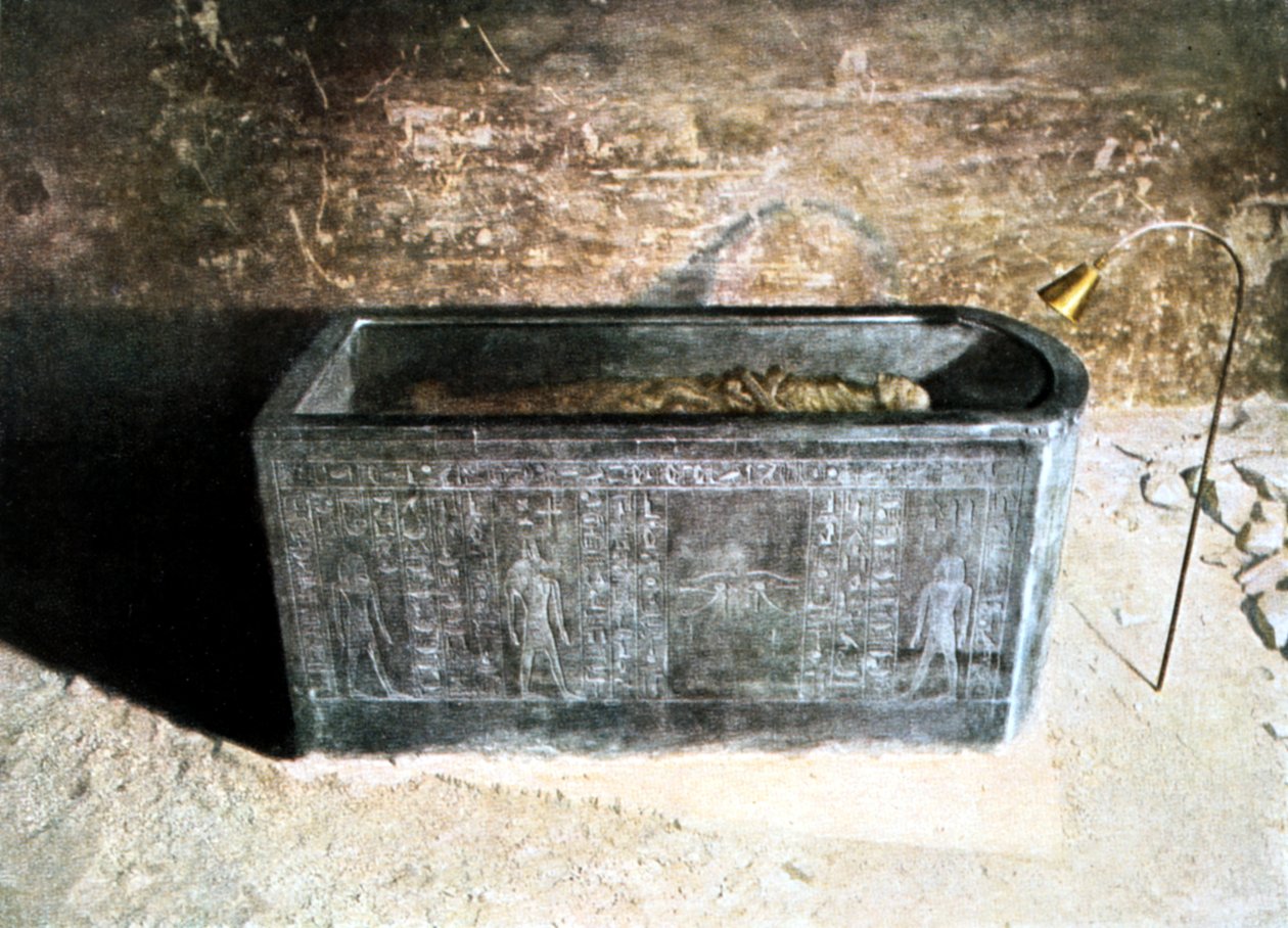 Sarkophag von Amenhotep II., altägyptisch, 18. Dynastie, 1400 v. Chr. von Unbekannt