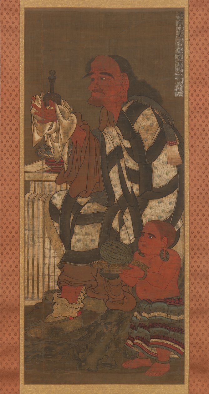 Satsubari, der Zweite der Sechzehn Arhats von Unbekannt