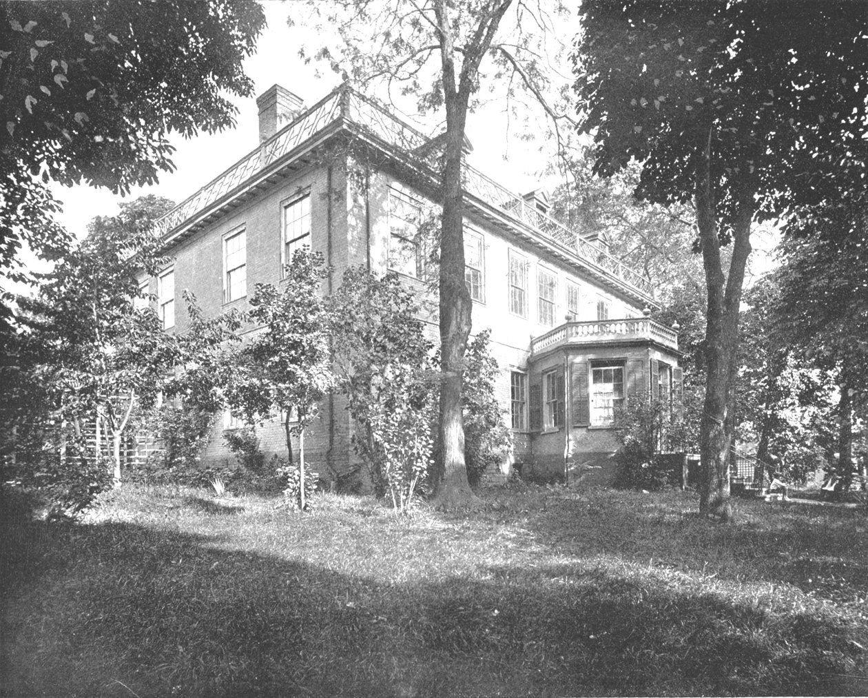 Schuyler Mansion, Albany, New York State, USA, ca. 1900 von Unbekannt