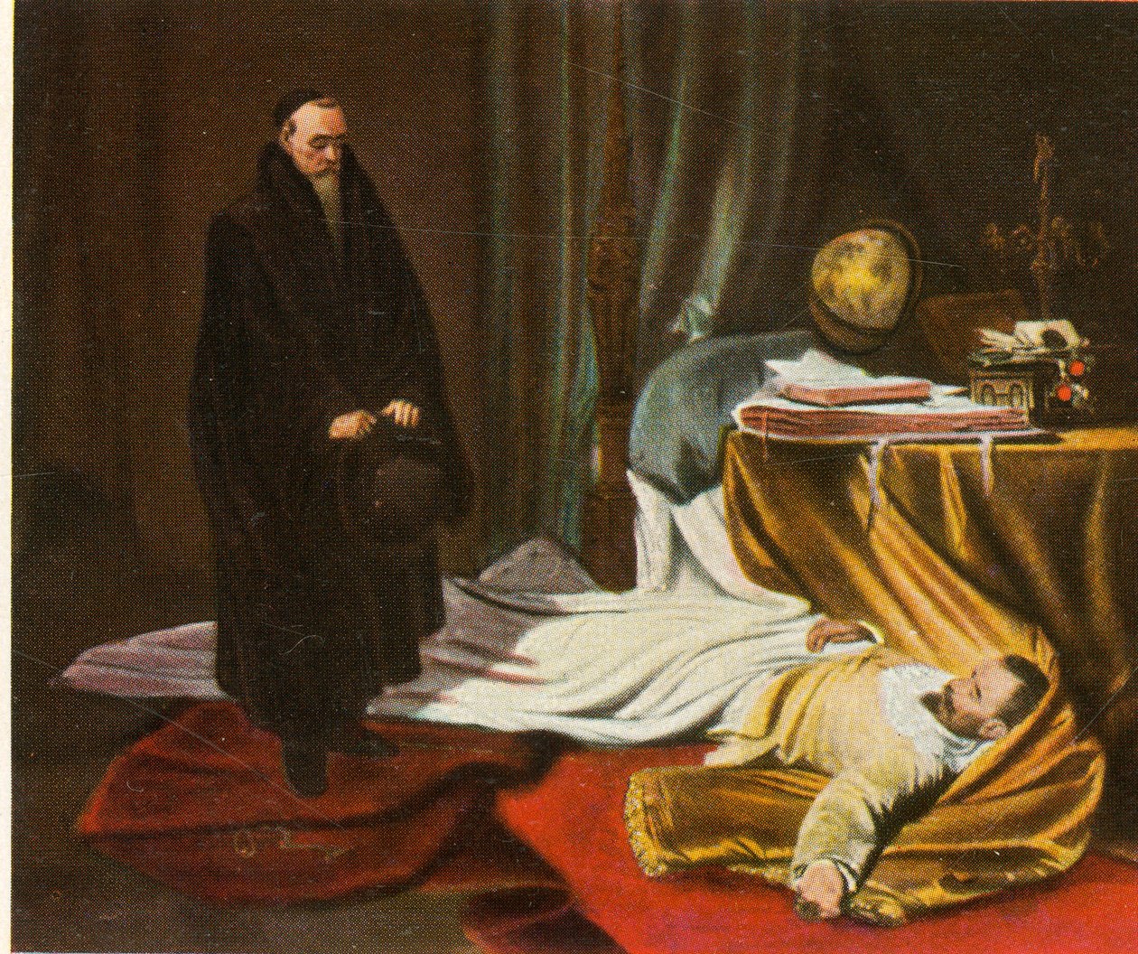 Seni mit dem Leichnam von Wallenstein von Unbekannt