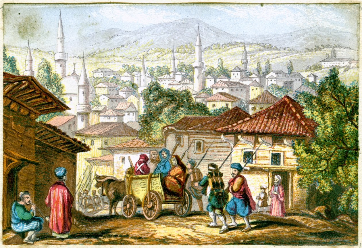 Schumen. Eine Stadt im Nordosten Bulgariens, 19. Jahrhundert von Unbekannt