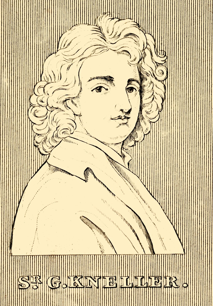 Sir G. Kneller, 1646-1723, 1830 von Unbekannt