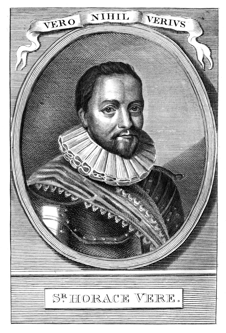 Sir Horace Vere, englischer Soldat während des Dreißigjährigen Krieges von Unbekannt