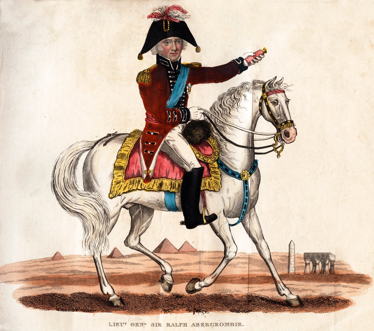 Sir Ralph Abercromby 1734-1801, britischer Generalleutnant, 1816 von Unbekannt