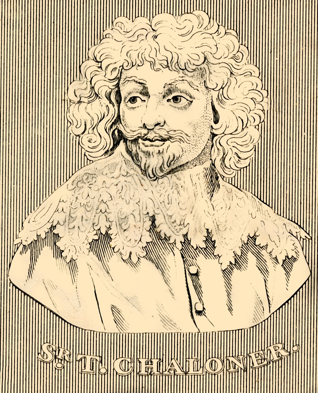 Sir T. Chaloner, 1595-1661, 1830 von Unbekannt: Kunstdruck