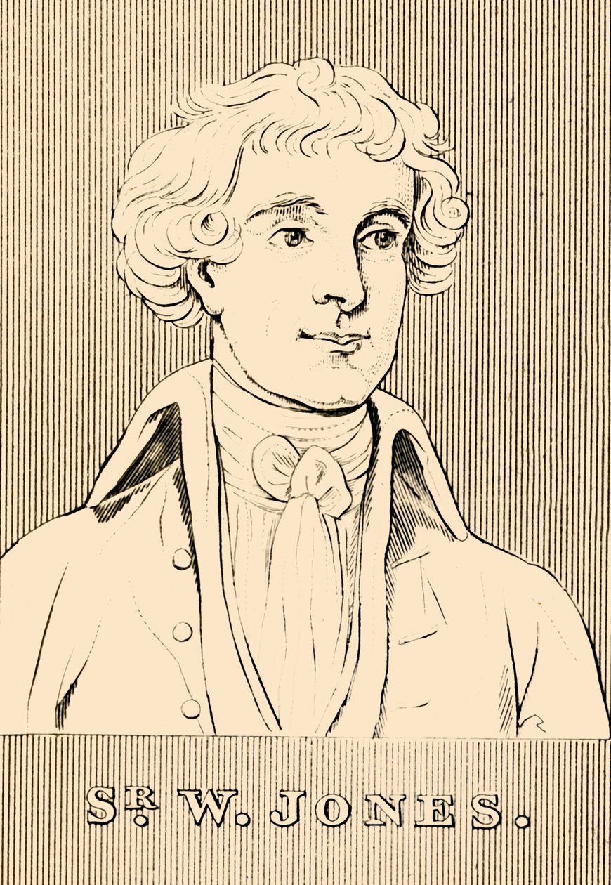 Sir W. Jones, 1746-1794, 1830 von Unbekannt