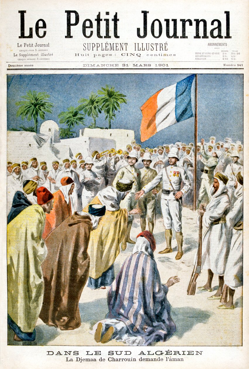 Südalgerien, Djemaa de Charrouin bittet um Gnade, 1901 von Unbekannt