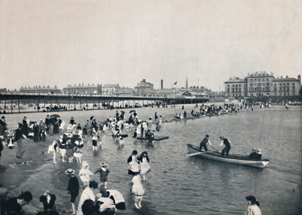 Southport - Der Pier und der Südsee, 1895 von Unbekannt