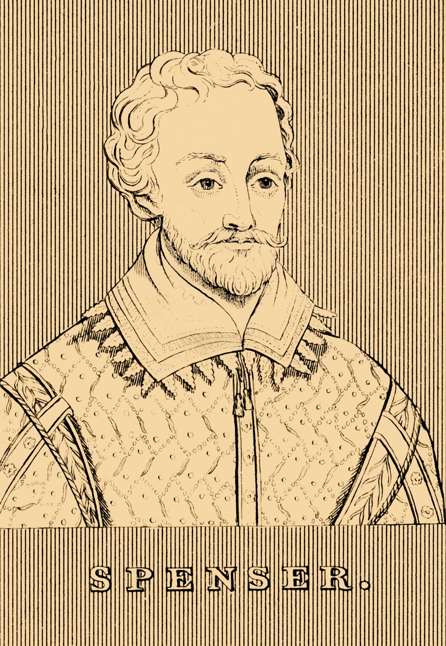Spenser, ca. 1552-1599, 1830 von Unbekannt: Kunstdruck
