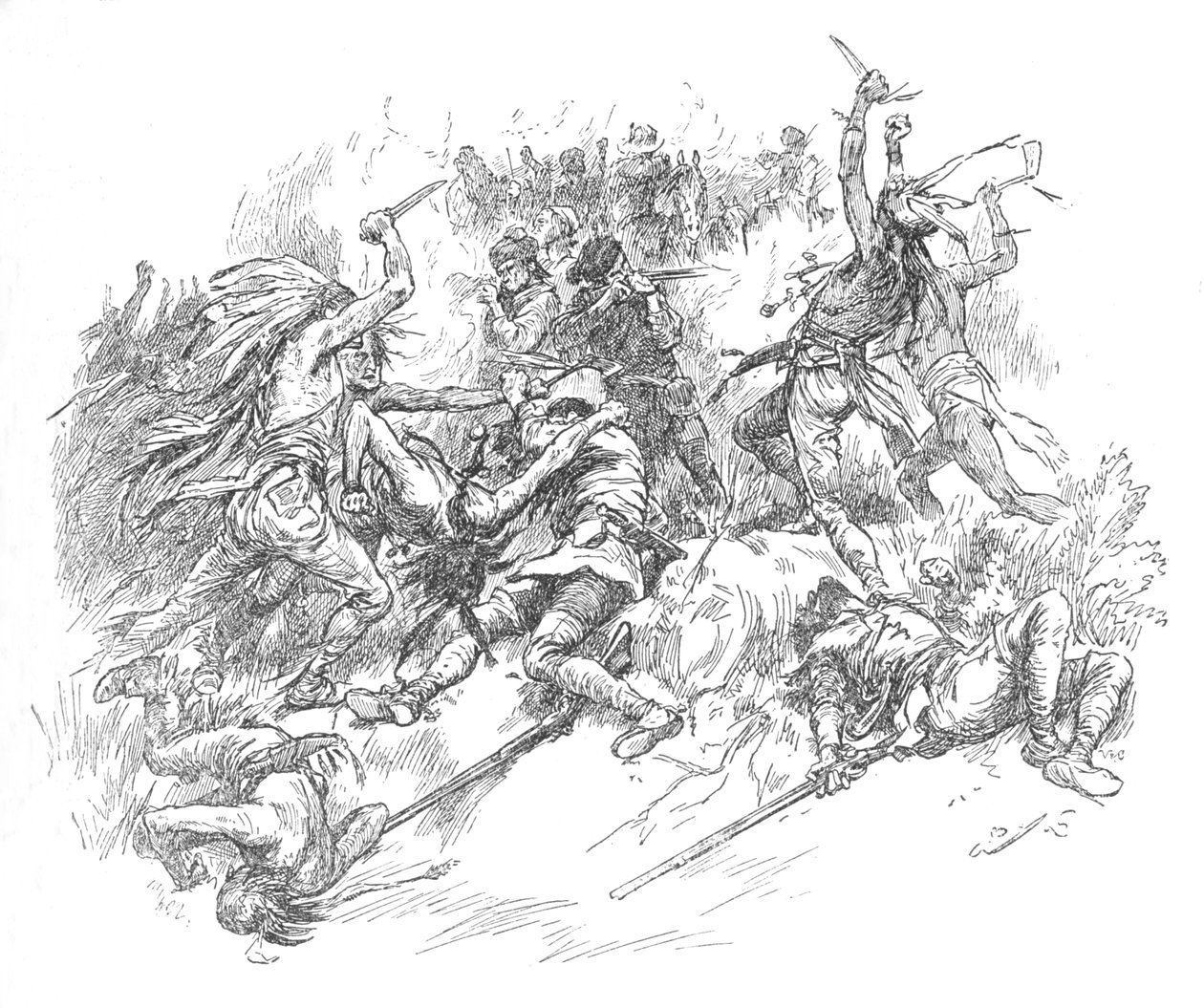 Sprang aus dem Morast und flog den berühmten Scharfschützen an die Kehlen, 1902 von Unbekannt