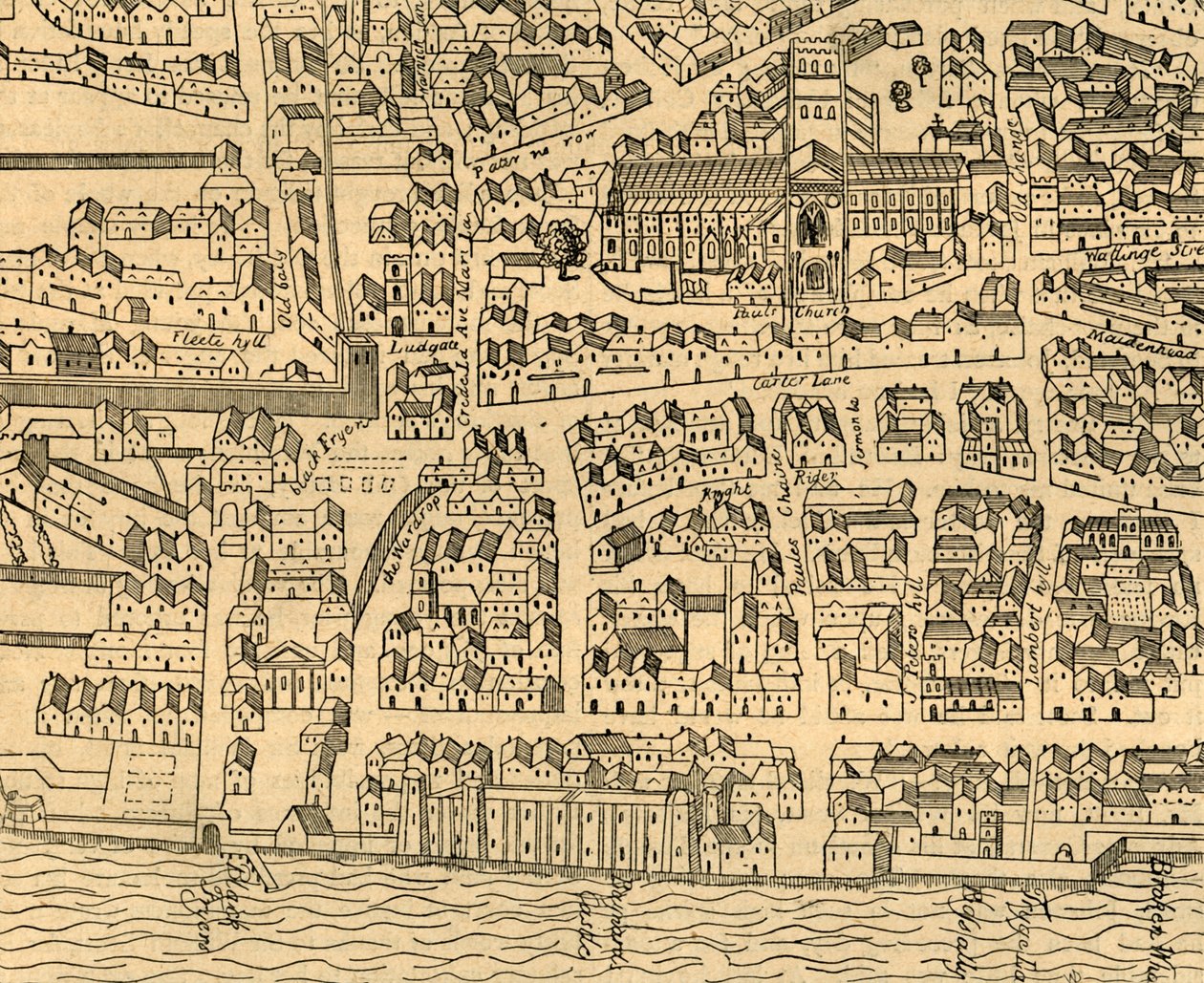 St. Pauls und Umgebung, 1897 von Unbekannt