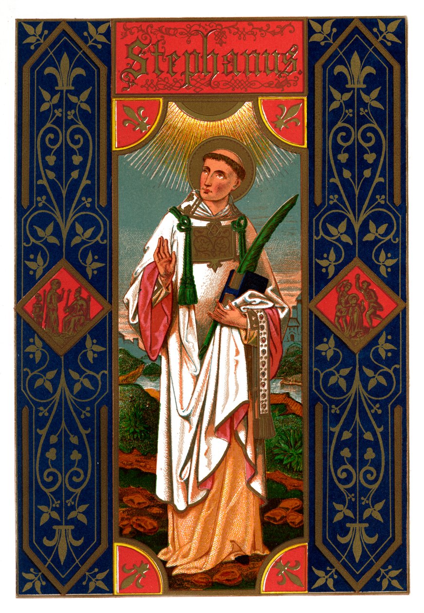 St. Stephan, 1886 von Unbekannt: hochwertiger Kunstdruck