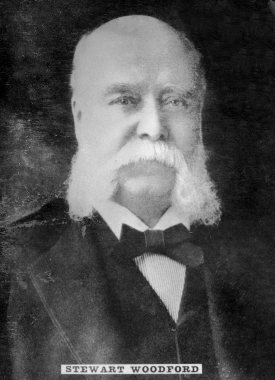 Stewart Lyndon Woodford 1835-1913, US-Botschafter in Spanien während des Spanisch-Amerikanischen Krieges, um 1910 von Unbekannt