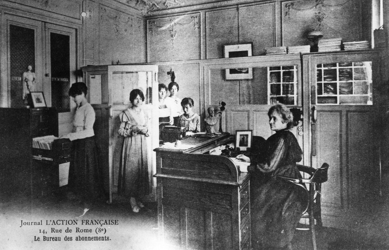 Abonnementbüro der Zeitung L