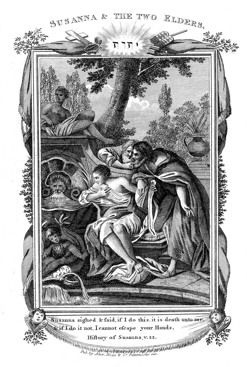 Susanna und die beiden Alten, ca. 1804 von Unbekannt