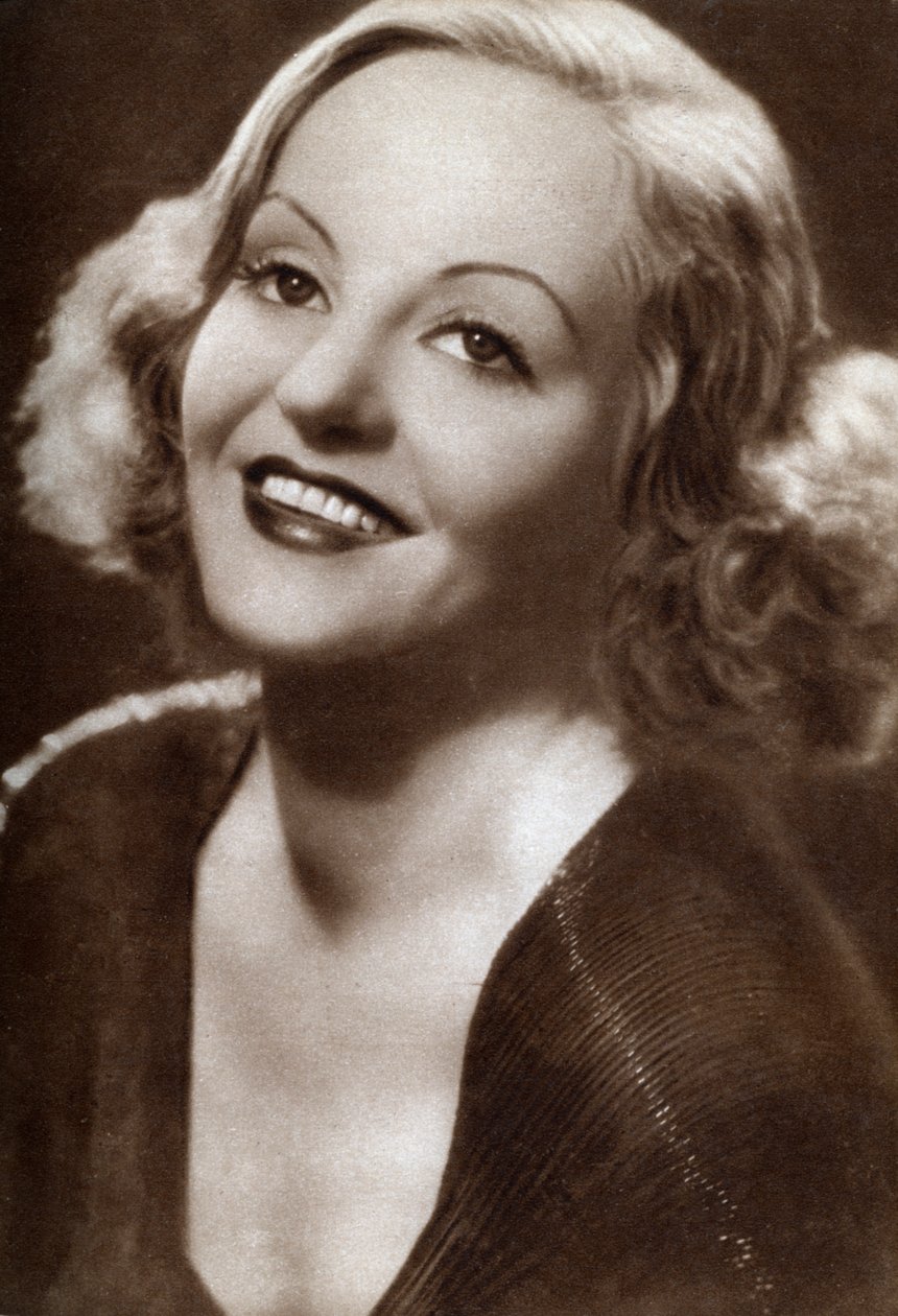 Tallulah Bankhead, amerikanische Schauspielerin, Talkshow-Moderatorin und Lebenskünstlerin, 1933 von Unbekannt