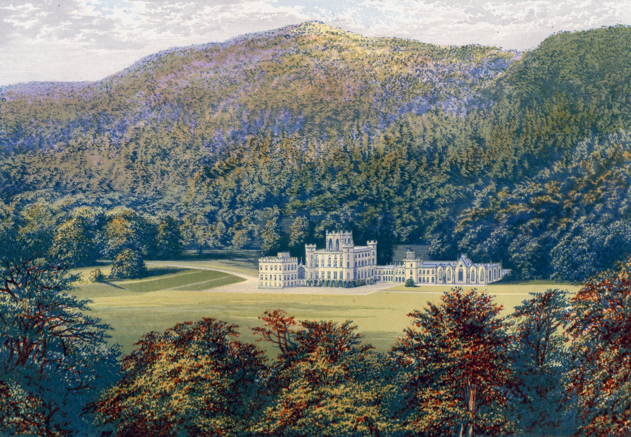 Taymouth Castle, Schottland, spätes 19. Jahrhundert von Unbekannt