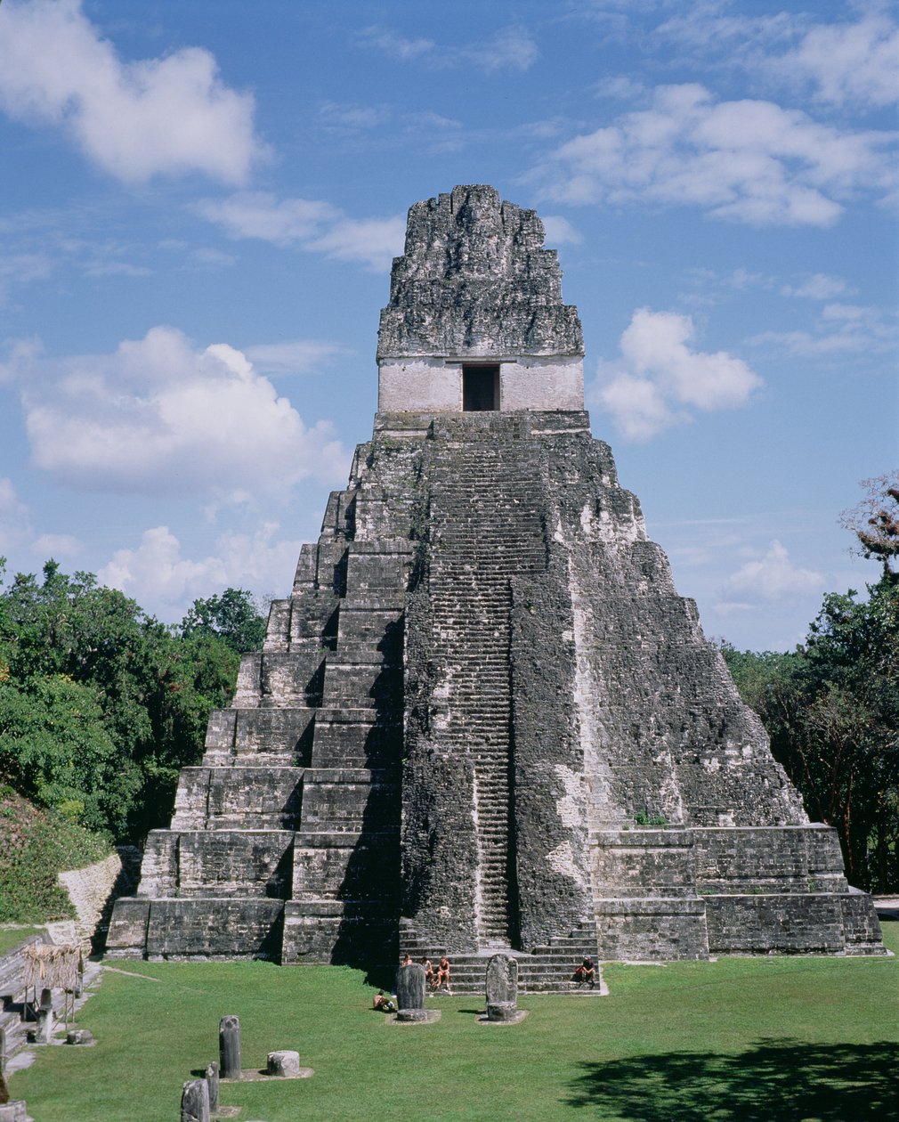 Tempel des Jaguars (Tempel 1) Maya, Späte Klassik ca. 600-900 von Unbekannt