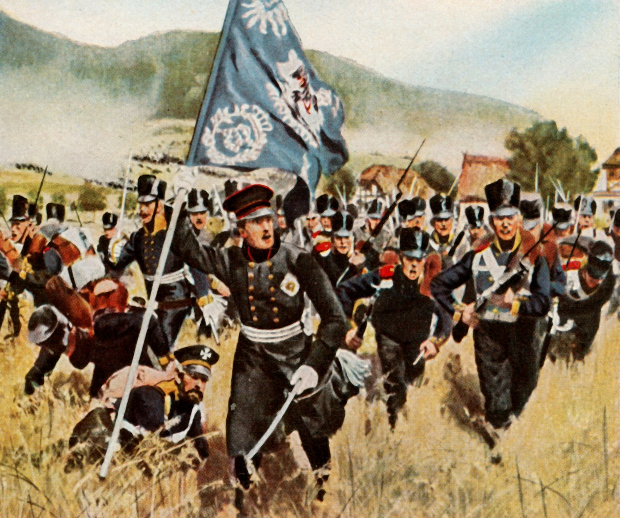 Die Schlacht von Kulm und Nollendorf, 29. und 30. August 1813, 1936 von Unbekannt