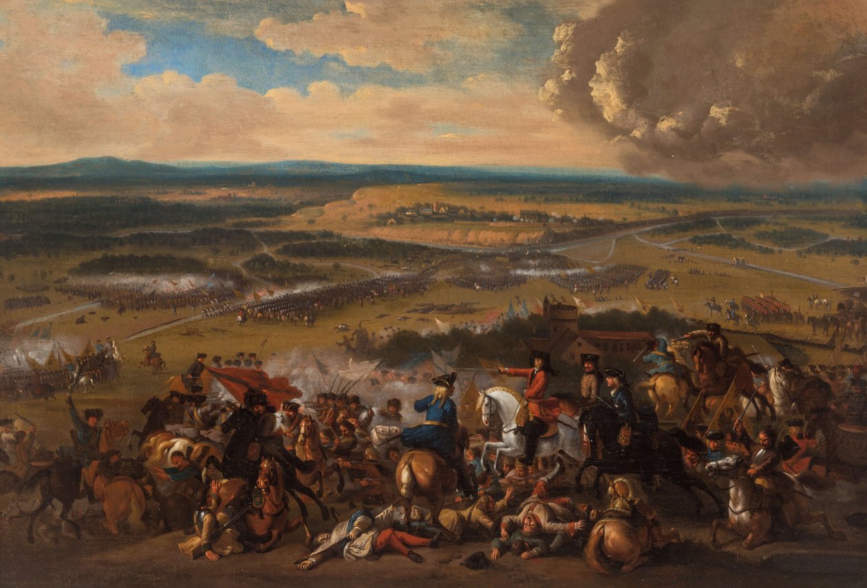 Die Schlacht von Speyerbach am 15. November 1703, 1700er von Unbekannt