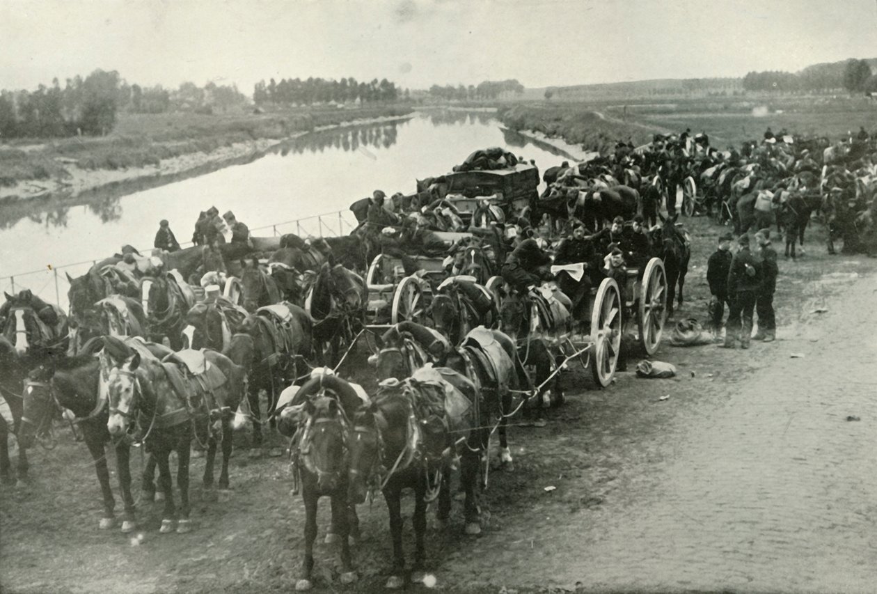 Die Schlacht der Flüsse, 1919 von Unbekannt