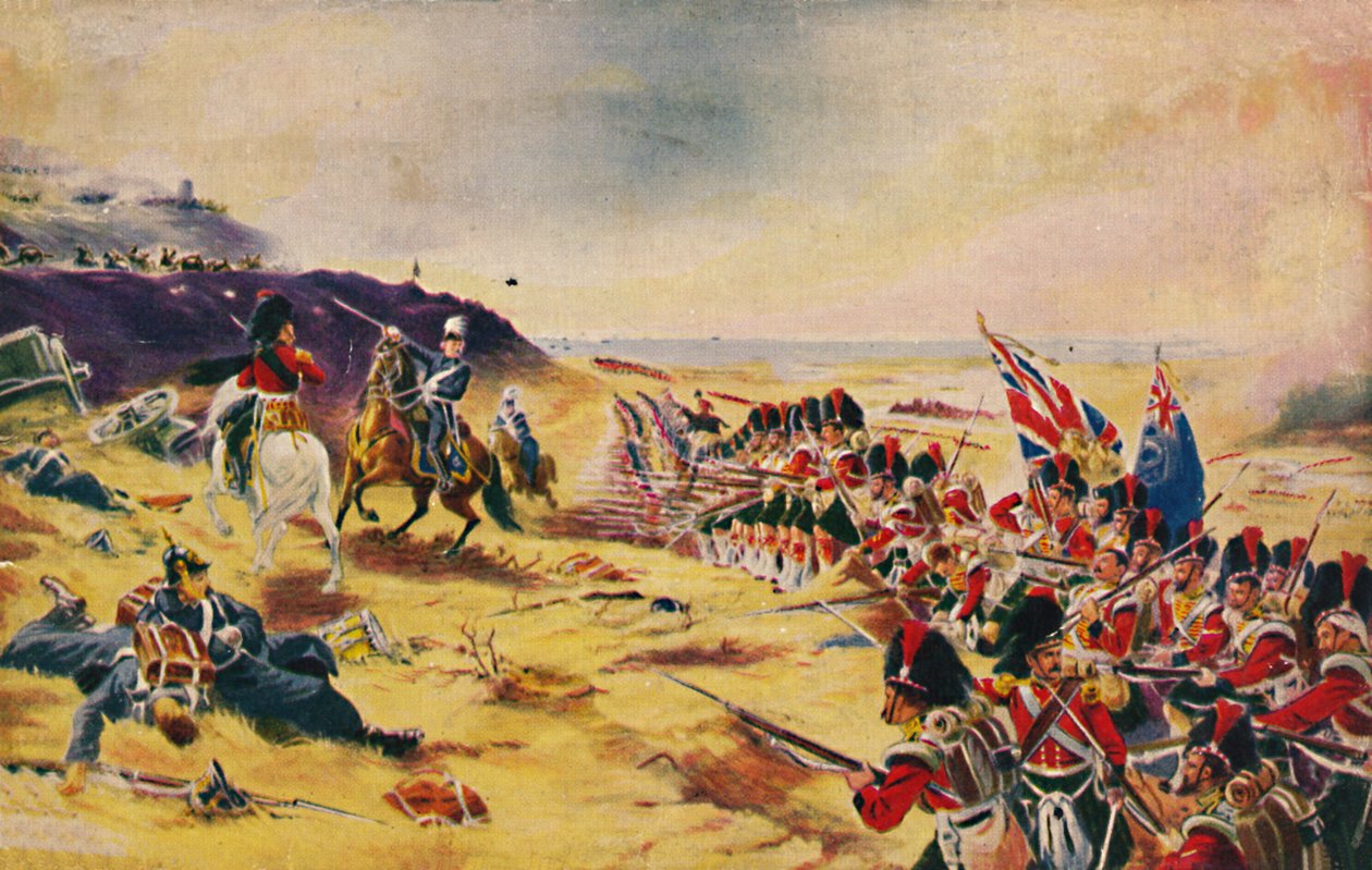 Die Black Watch. Vorwärts die 42.! an der Alma von Unbekannt
