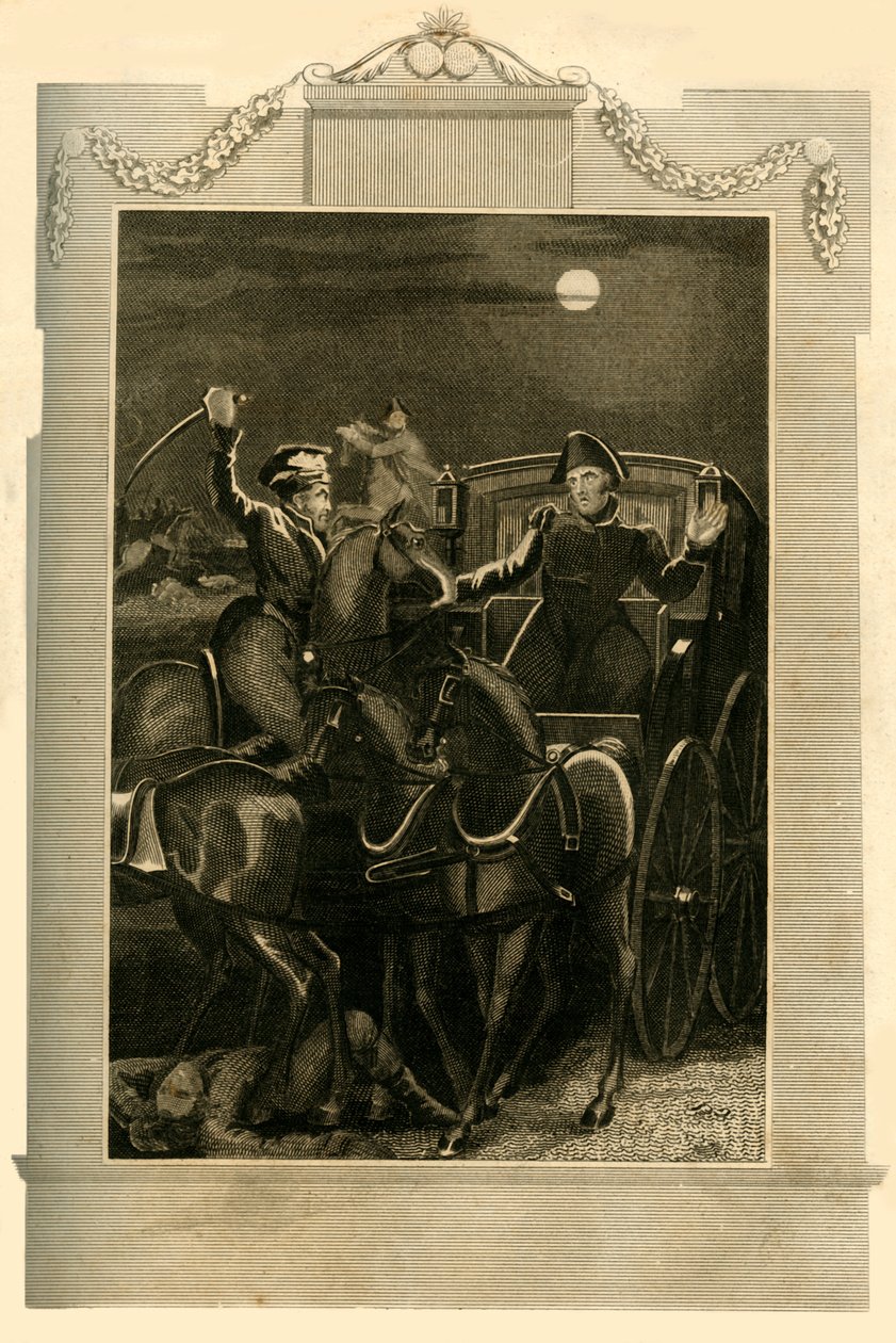 Die Eroberung von Buonapartes Kutsche, 18. Juni 1815 von Unbekannt