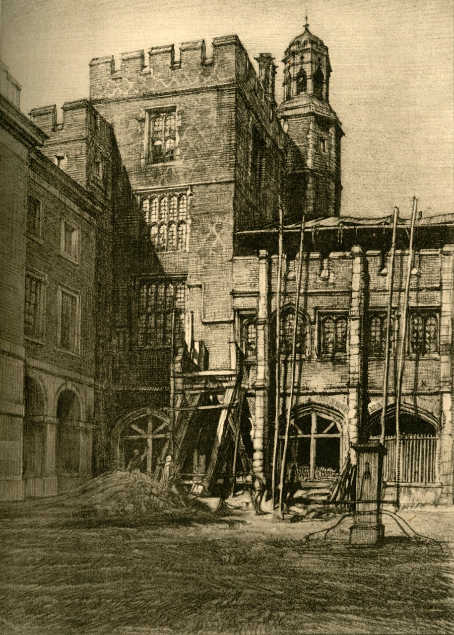 Der Kreuzgang, 1910, 1911 von Unbekannt