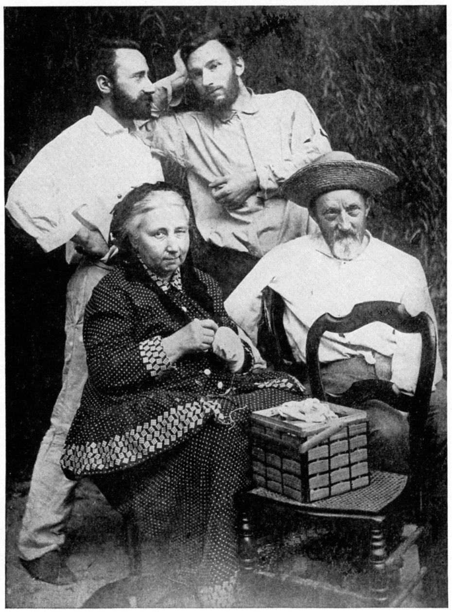 Die Familie Curie, spätes 19. Jahrhundert von Unbekannt