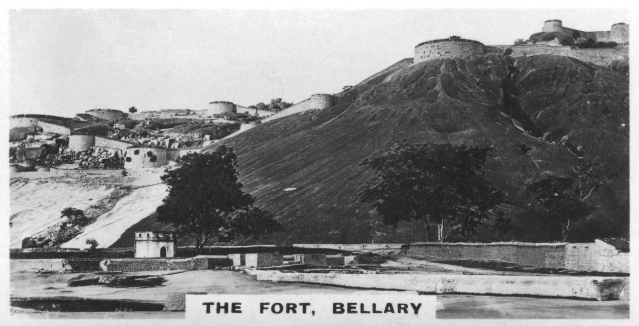 Das Fort, Bellary, Karnataka, Indien, um 1925 von Unbekannt