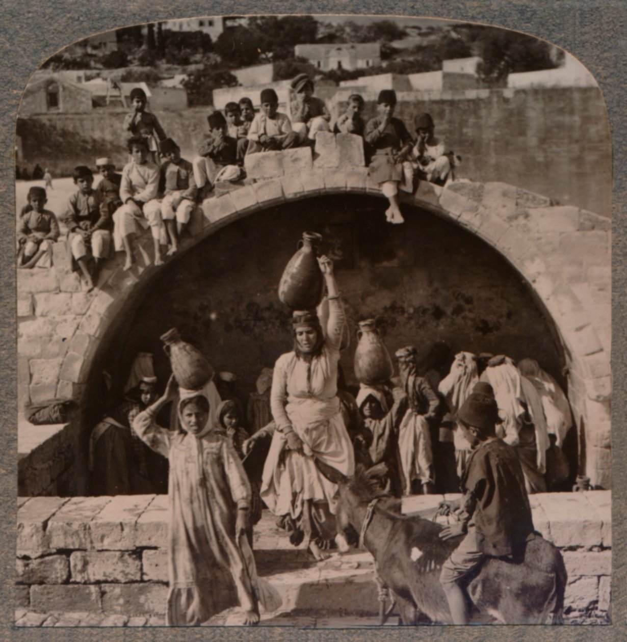 Der Brunnen der Jungfrau, Nazareth von Unbekannt