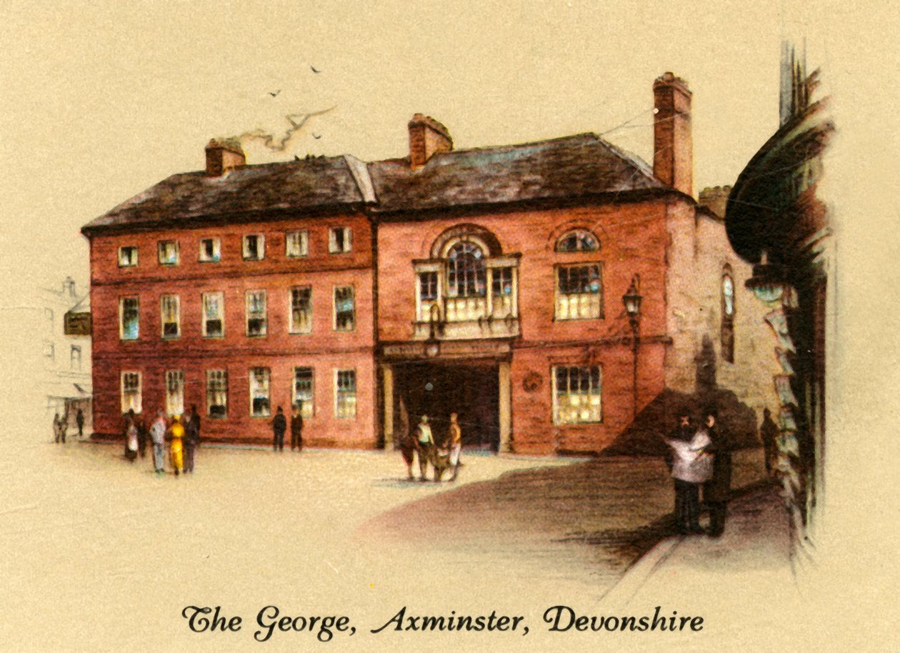 The George, Axminster, Devonshire, 1936 von Unbekannt