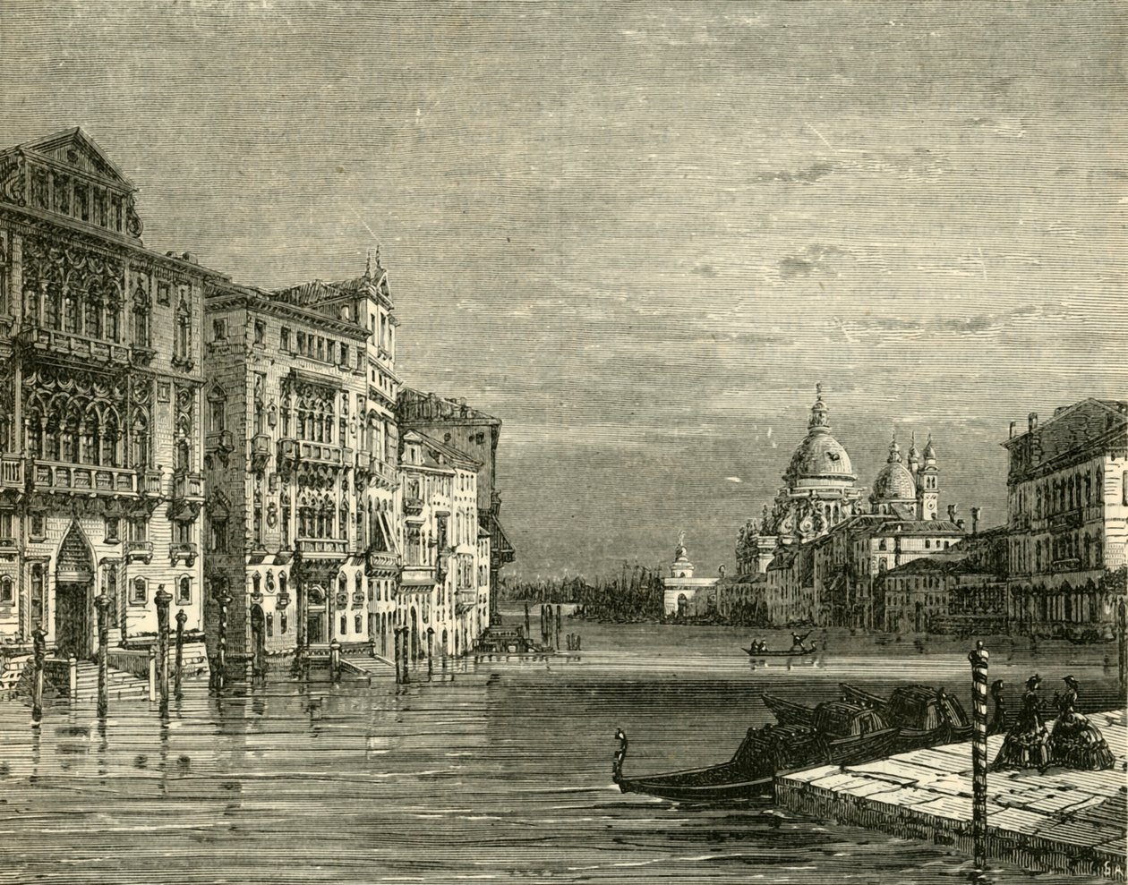 Der Große Kanal, Venedig, 1890 von Unbekannt