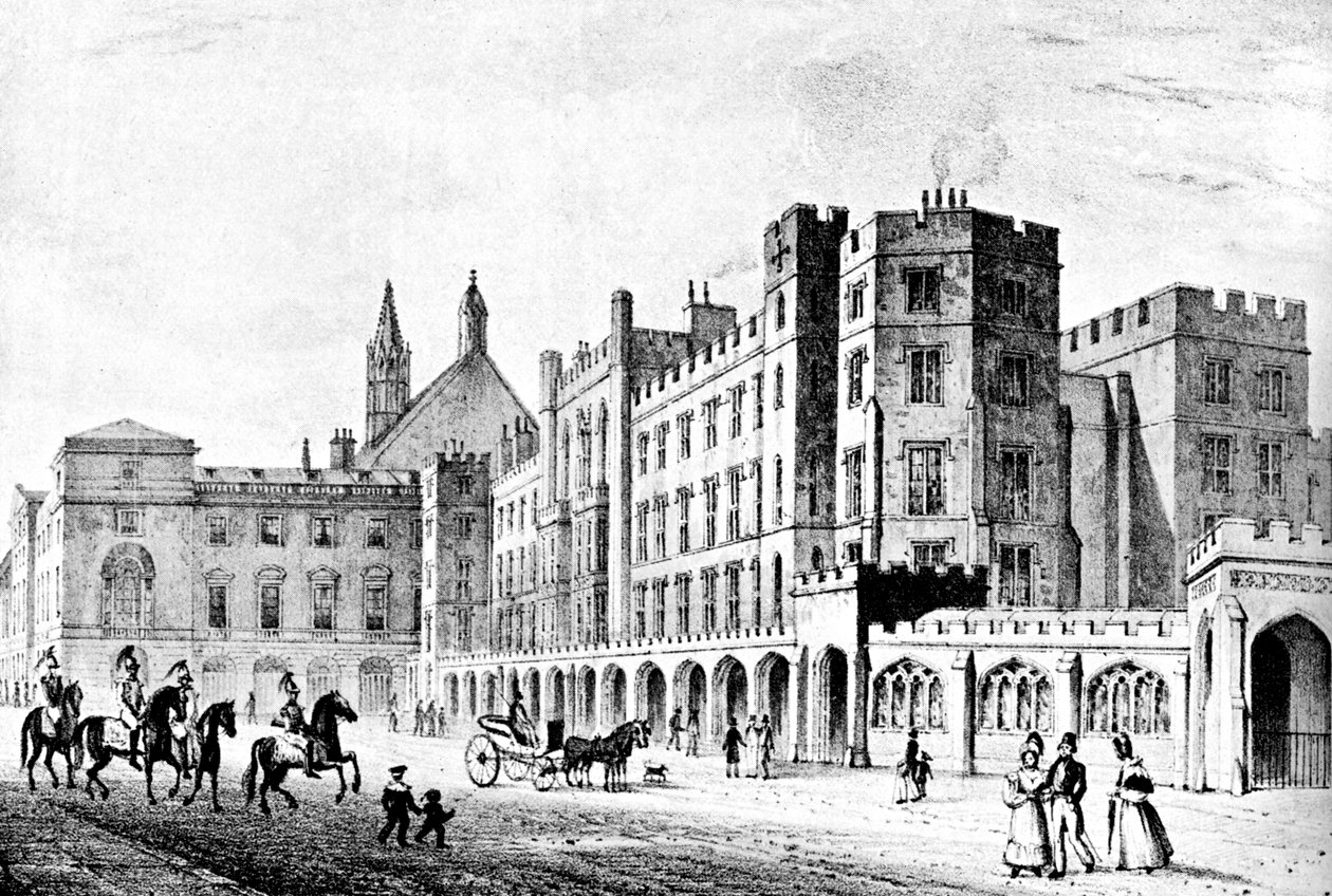 Das House of Lords und das House of Commons, Westminster, frühes 19. Jahrhundert, um 1905 von Unbekannt