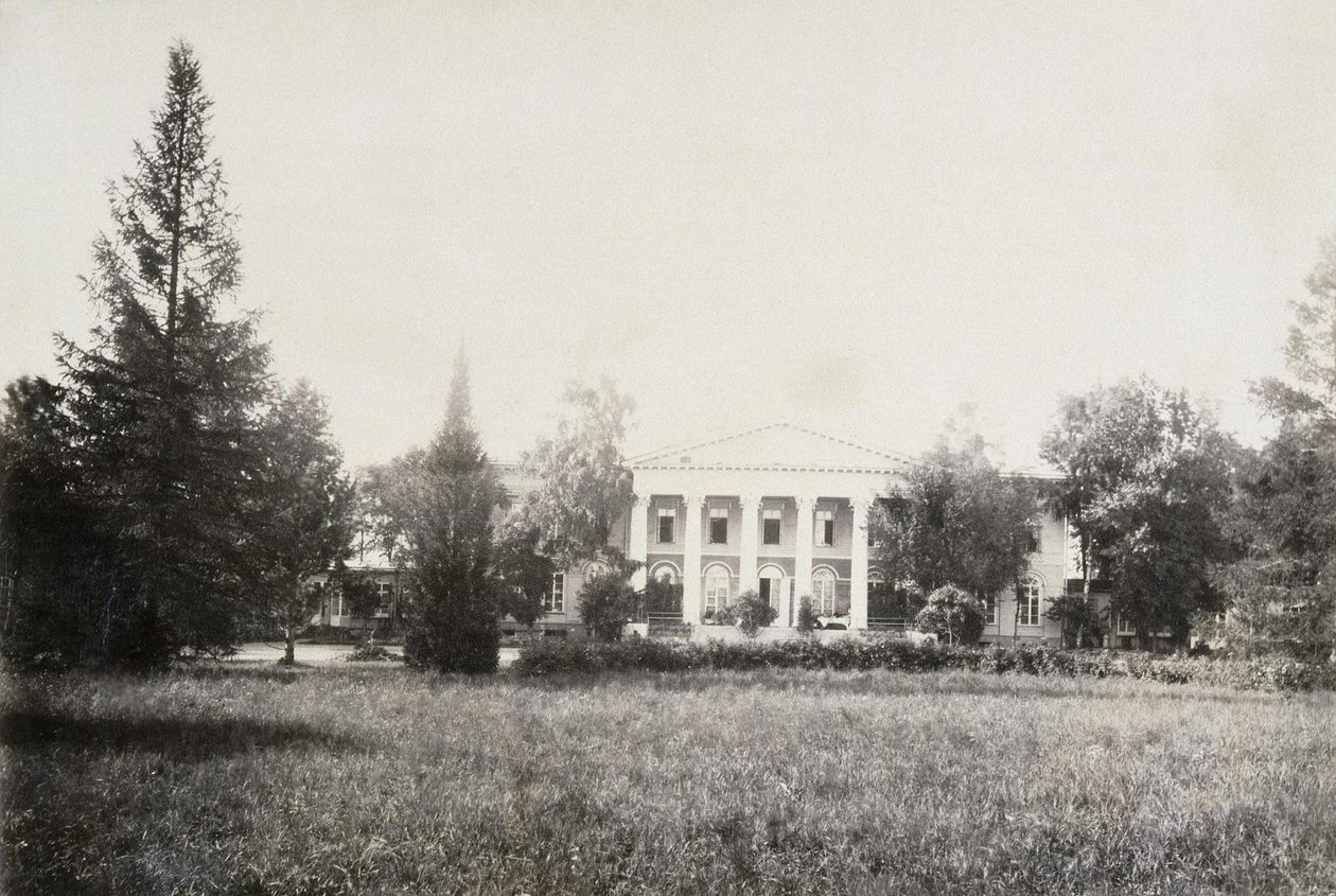 Das Haus des Levashovs-Anwesens Osinovaya Roshcha, 1885 von Unbekannt