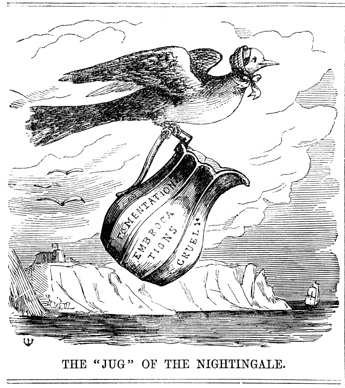 Der Krug der Nachtigall, 1854 von Unbekannt