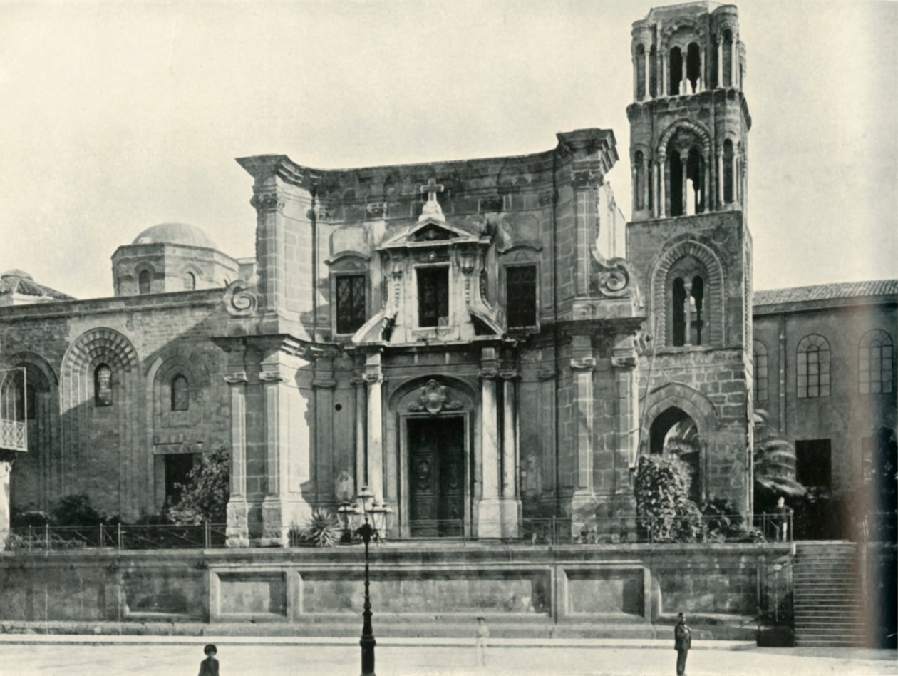 Die Martorana, Santa Maria Dell Ammiraglio, Palermo, 1906 von Unbekannt