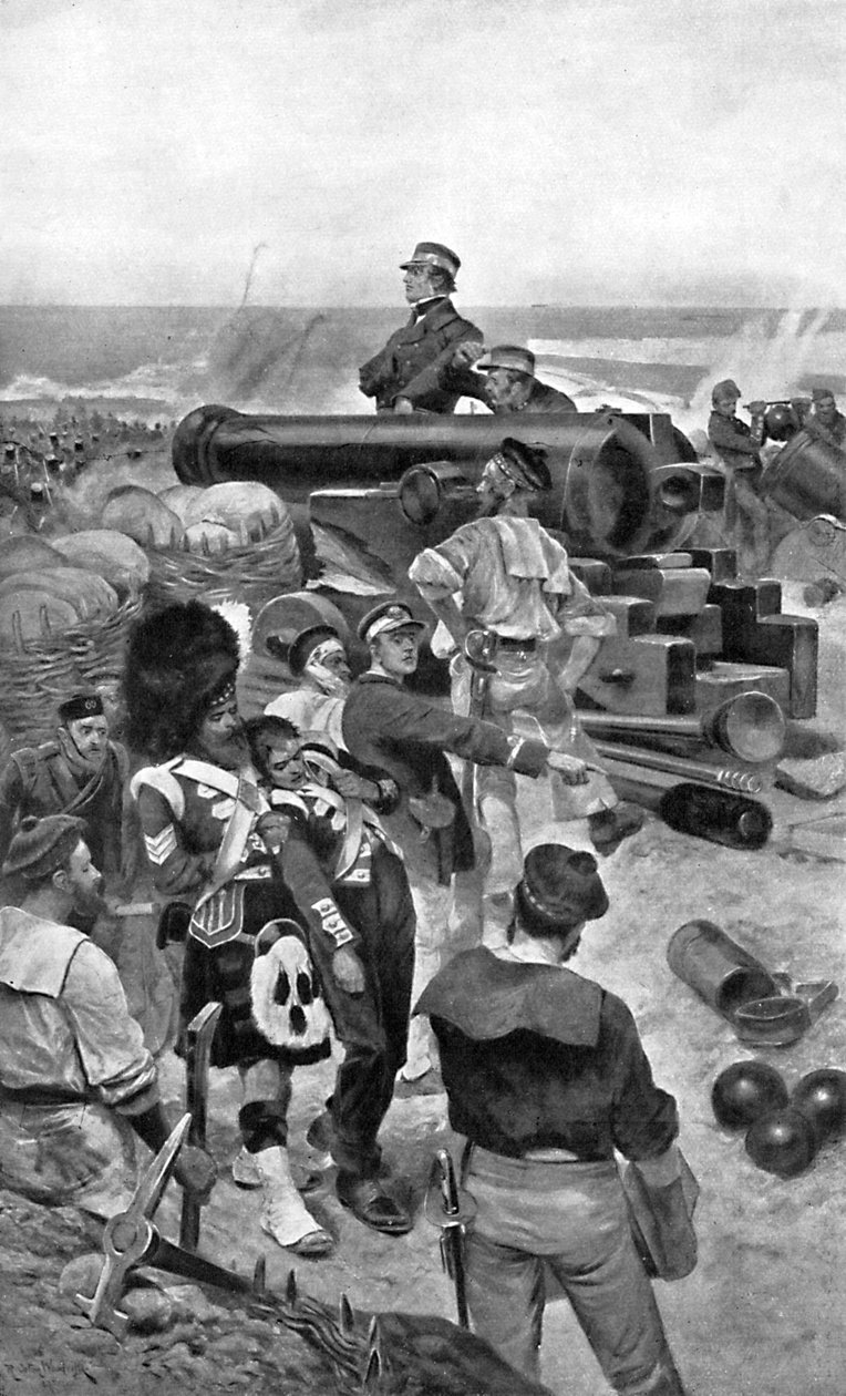 Die Marinebrigade in Sewastopol, 1850er Jahre von Unbekannt