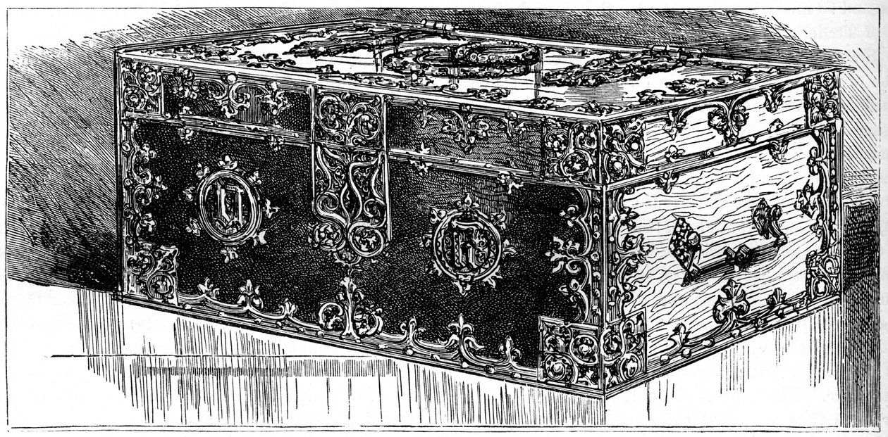 Die Eidbox, House of Commons, Westminster, London, 19. Jahrhundert von Unbekannt