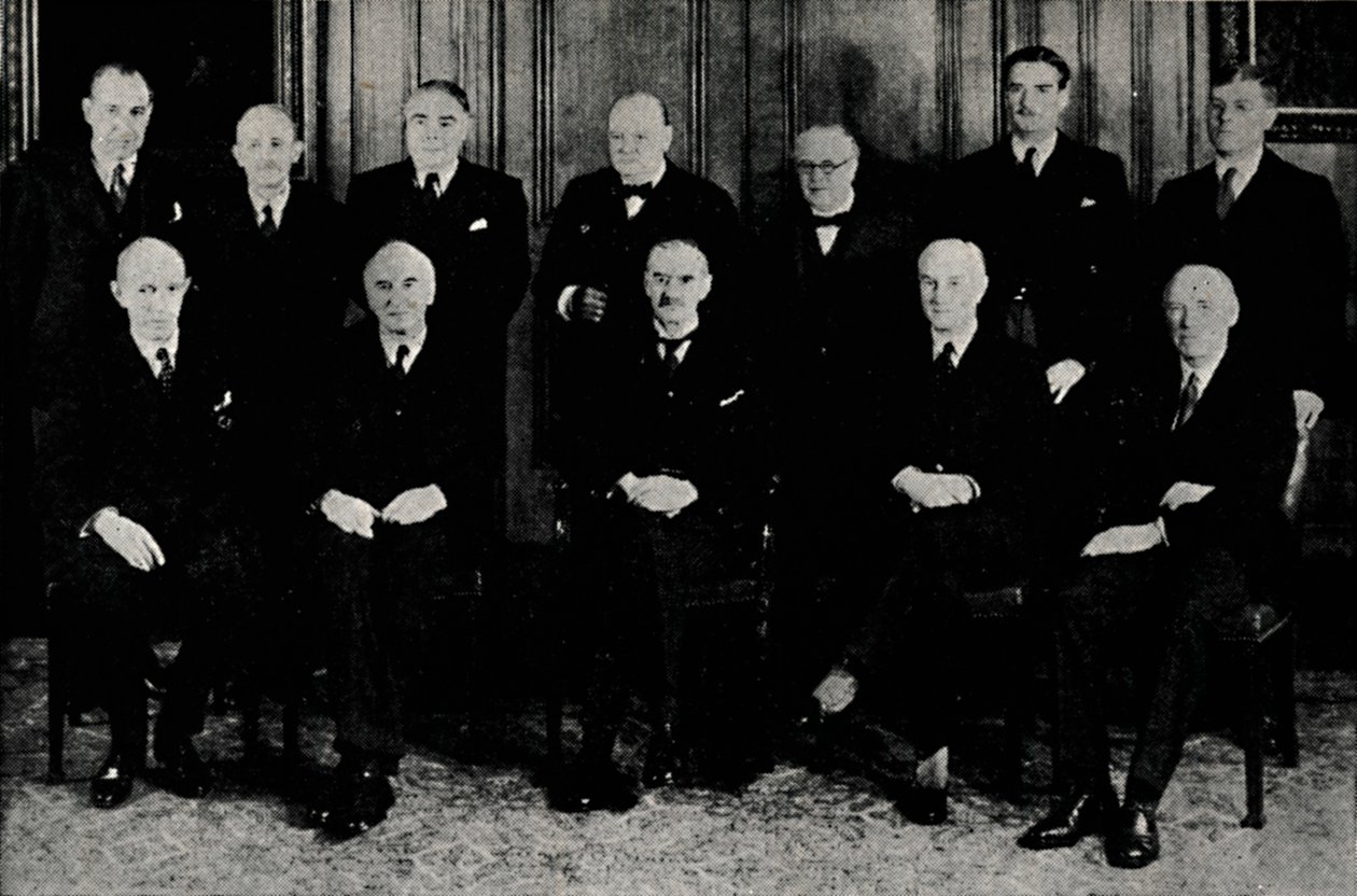 Das Original Kriegskabinett, 1939, 1945 von Unbekannt