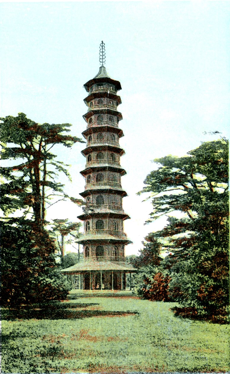 Die Pagode, Kew Gardens, Richmond upon Thames, London von Unbekannt
