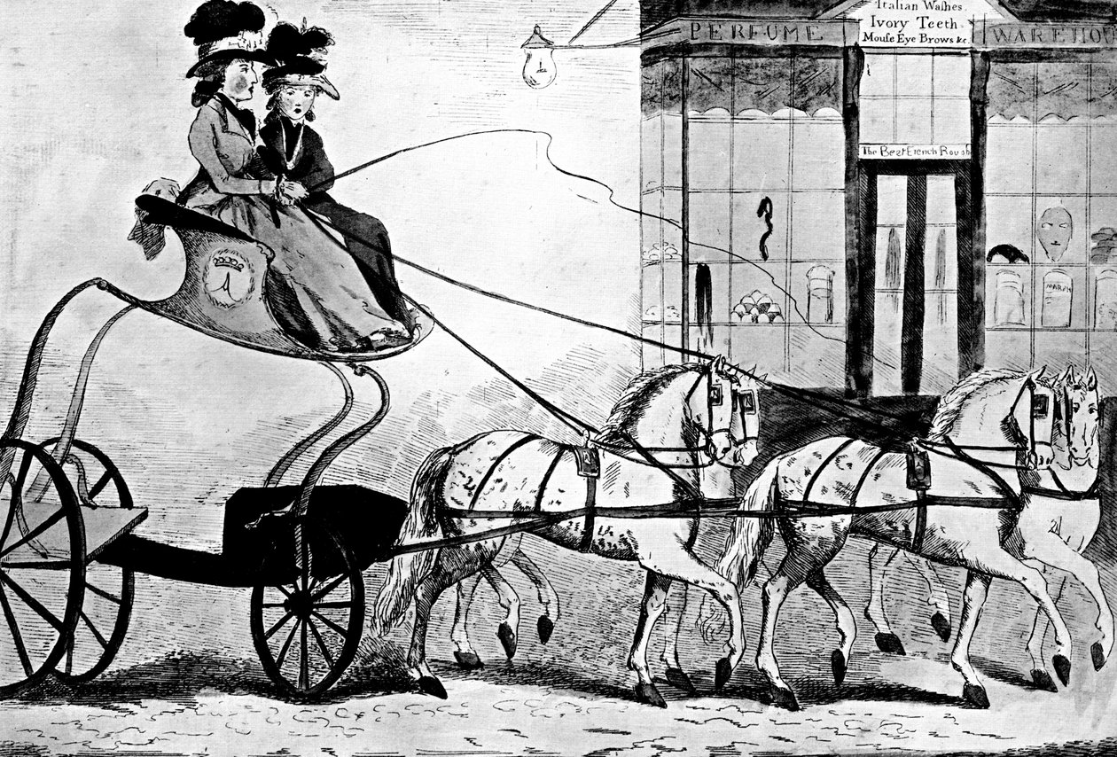 Portland Place, 18. Jahrhundert von Unbekannt