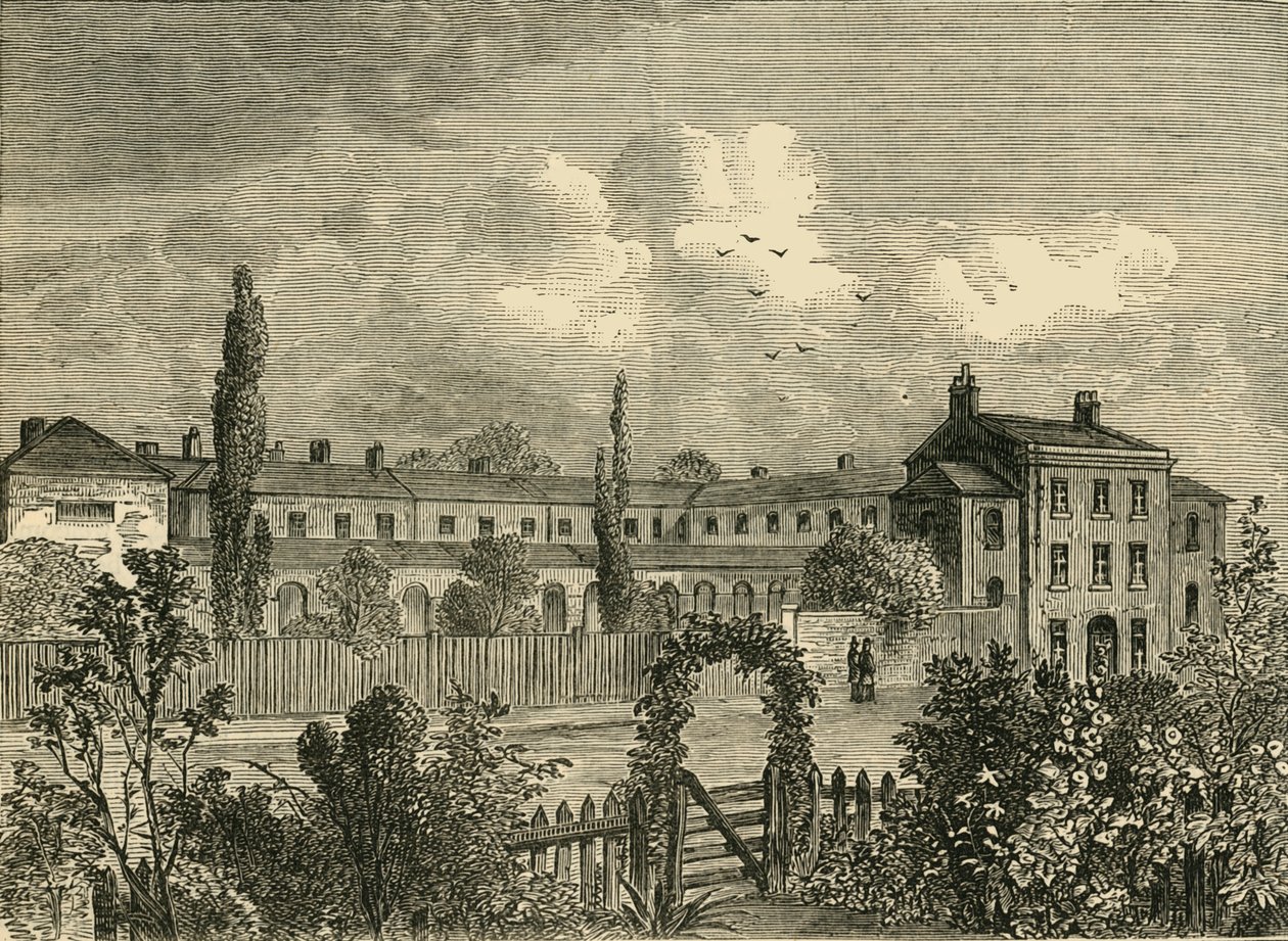 Das Royal Veterinary College von Unbekannt: Kunstdruck