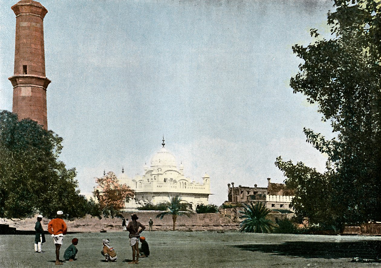 Das Samadhi von Ranjit Singh, Lahore, Indien, um 1890 von Unbekannt