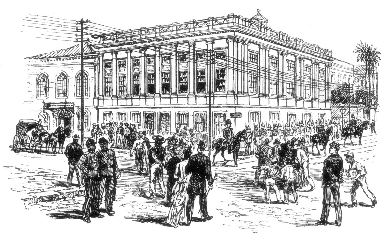 Das Senatshaus, Rio de Janeiro, Brasilien, 1892 von Unbekannt