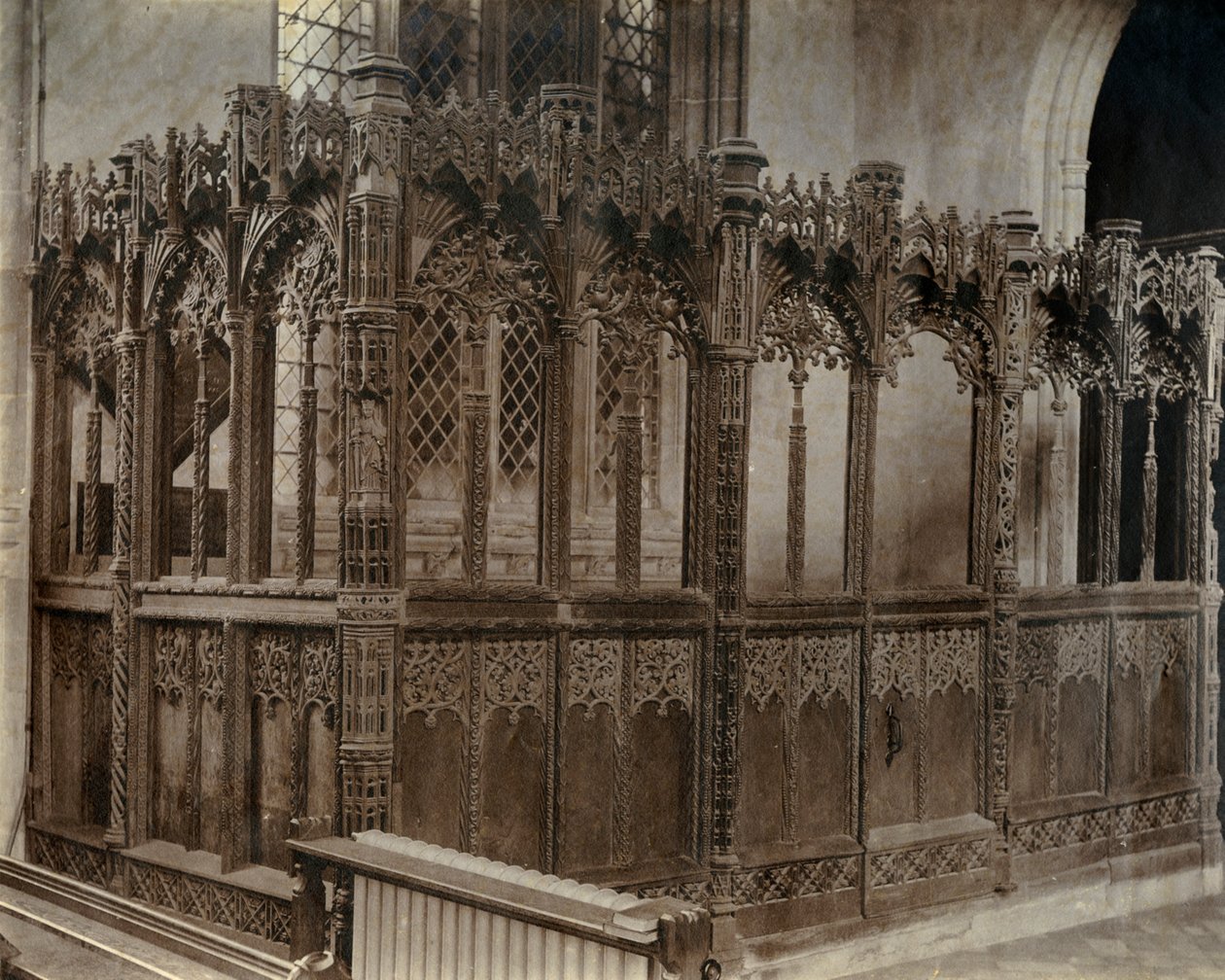 Die Frühlingskapelle in der Kirche St. Peter und St. Paul, Lavenham, Suffolk von Unbekannt