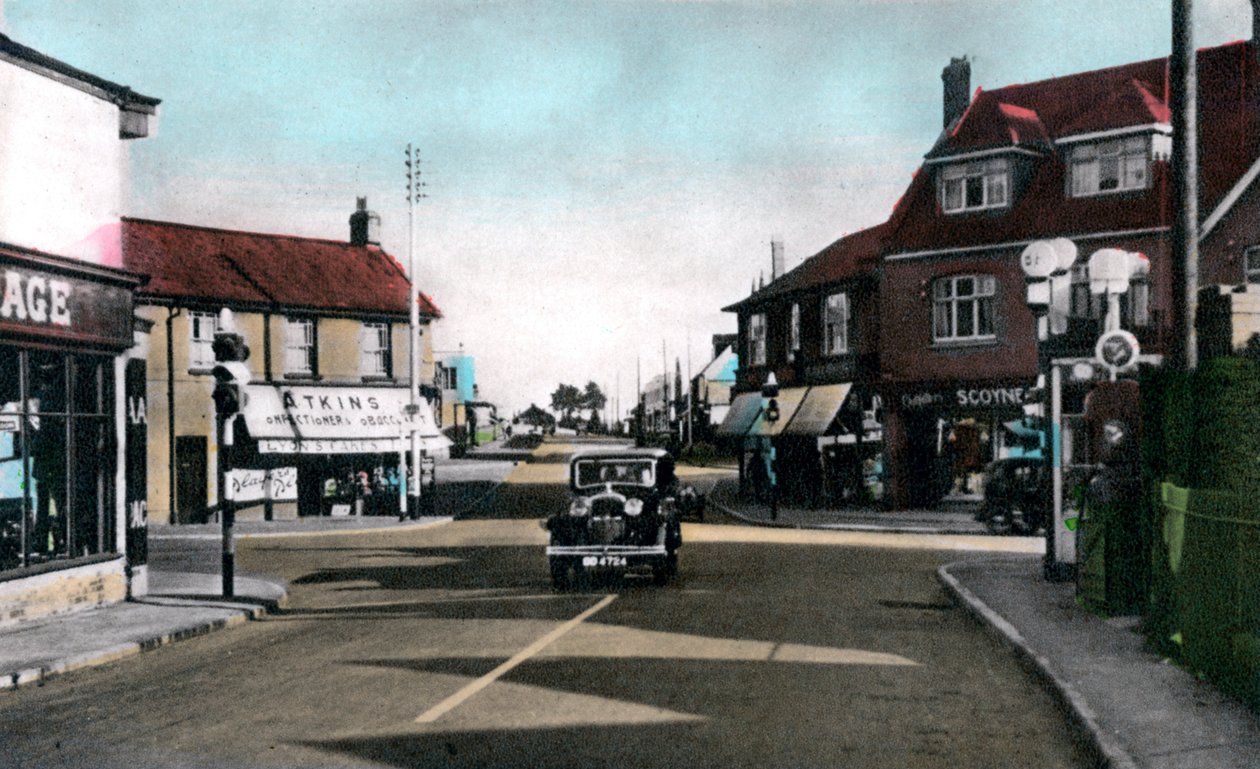 Der Platz, Braunton, Devon, frühes 20. Jahrhundert von Unbekannt