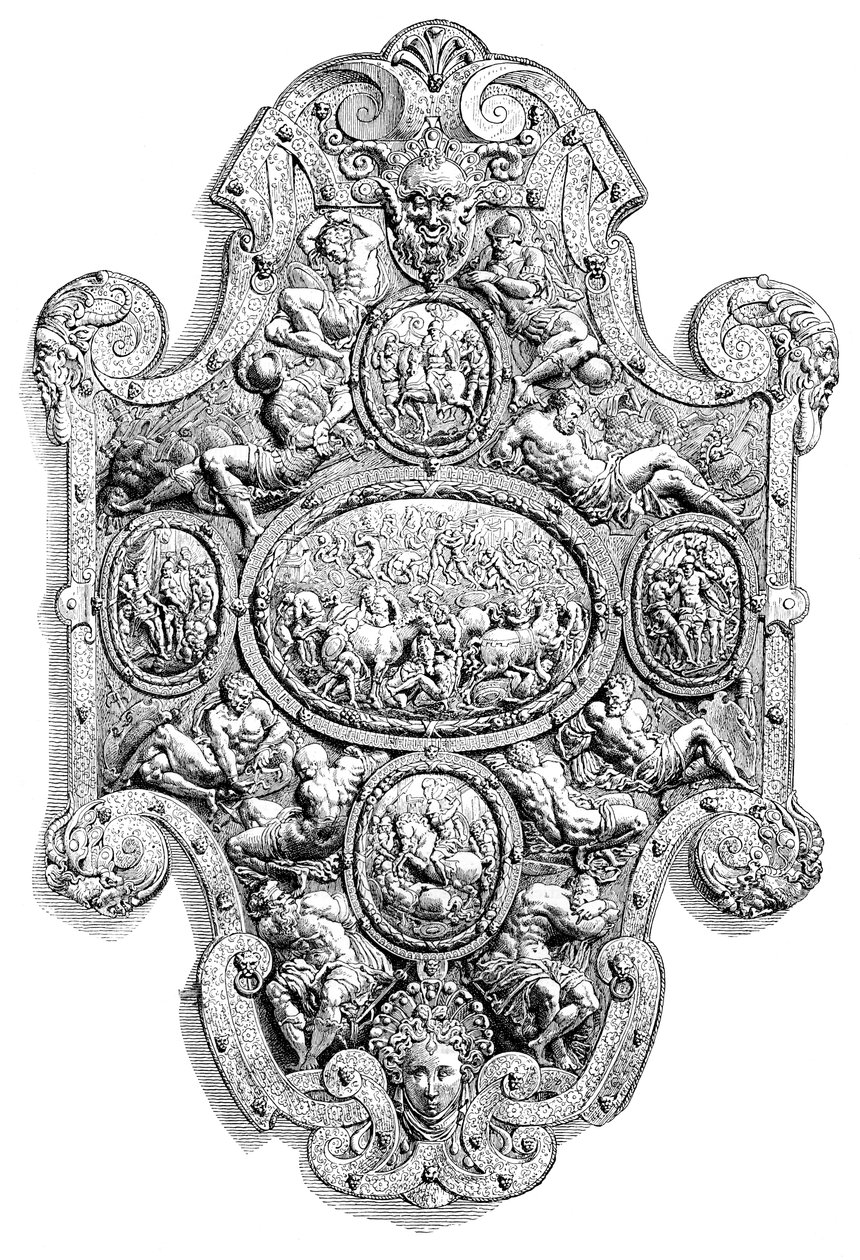 Das Staatsschild von Karl V., 16. Jahrhundert 1882 von Unbekannt