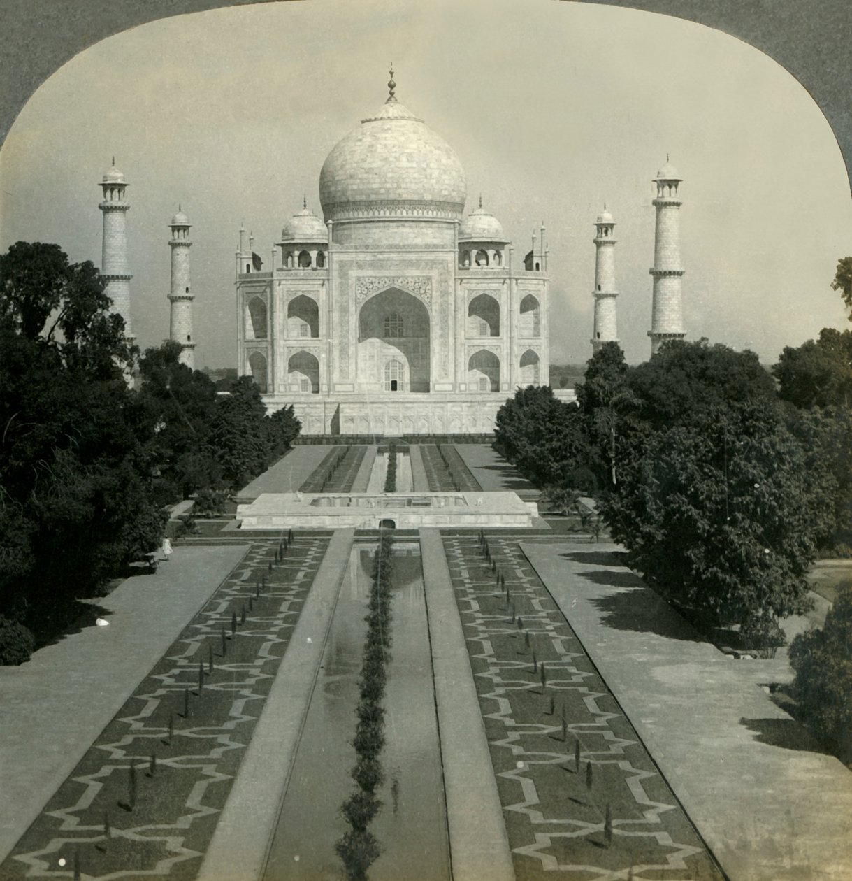 Das Taj Mahal, Agra, Indien, 1902 von Unbekannt