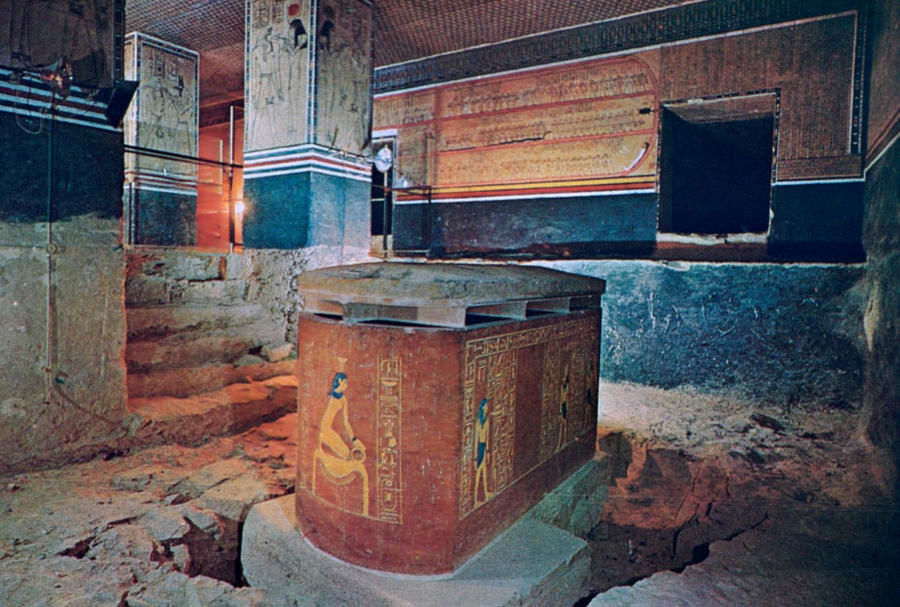 Das Grab von Amenhotep II., Tal der Könige, Ägypten von Unbekannt